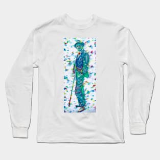 JAMES JOYCE - watercolor portrait .5 Long Sleeve T-Shirt